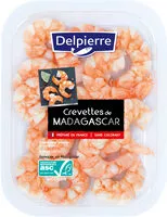 Mängden socker i Crevettes décortiquées Madagascar