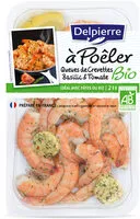 Mängden socker i Queues de crevettes Bio basilic & tomate - a poêler