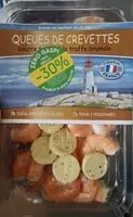 Mängden socker i Queues de crevettes