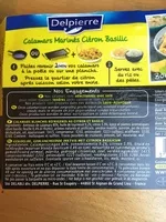 Mängden socker i Calamars Marinés Citron Basilic