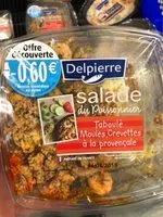 Mängden socker i Taboulé moule crevette à la provençale