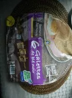 Mängden socker i Galettes de blé noir