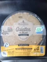 Mängden socker i Galettes de blé noir au sel de guérande