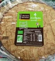 Mängden socker i Crèpes de froment Bio Crèperie Jarnoux X4