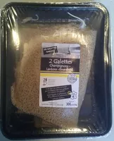 Mängden socker i 2 Galettes Champignons - Lardons - Emmental