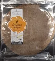 Mängden socker i Galettes de Blé noir au sel de Guérande