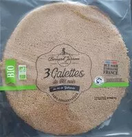 Mängden socker i 3 GALETTES BIO