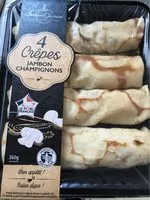 Mängden socker i Crepes jambon champignons