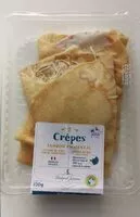 Mängden socker i Crêpes jambon emmental