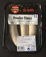 Mängden socker i Boudins blancs nature