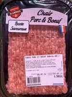 Mängden socker i Chair porc boeuf