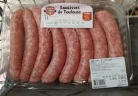 Mängden socker i Saucisses de toulouse