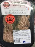 Mängden socker i Cheveux d'ange à la Bolognaise