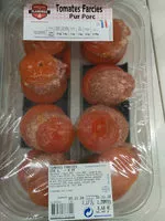 Mängden socker i 8 tomates farcies pur porc