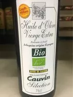 Mängden socker i Huile d'olive vierge extra bio cauvin