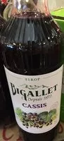 Mängden socker i Sirop de Cassis