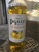 Mängden socker i Sirop citron doux