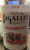 Mängden socker i Sirop de Framboise