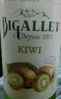 Mängden socker i Sirop kiwi