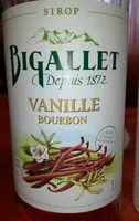 Mängden socker i Sirop vanille bourdon