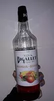 Mängden socker i sirop mangue goyave
