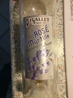 Mängden socker i Rosé Myrtille