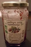 Mängden socker i Confiture extra de framboise bio