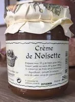 Mängden socker i Crème de Noisette