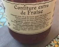 Mängden socker i Confiture extra de fraise
