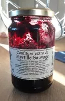 Mängden socker i Confiture extra de Myrtille sauvage