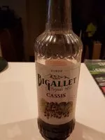 Mängden socker i Sirop de cassis
