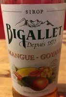 Mängden socker i Sirop mangue -goyave