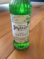 Mängden socker i sirop de verveine