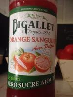 Mängden socker i orange sanguine pulpe