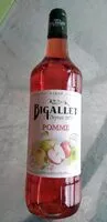Mängden socker i Sirop de pomme
