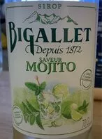 Mängden socker i Sirop Bigallet Saveur Mojito