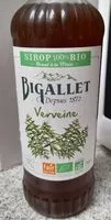 Mängden socker i Sirop de Verveine