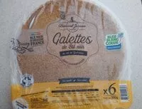 Mängden socker i Galettes de blé noir