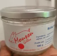 Mängden socker i Rillettes de poulet