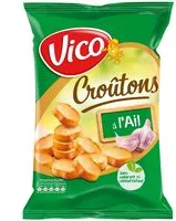 Mängden socker i Croutons à l'ail