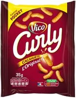 Mängden socker i Curly l'Original
