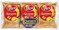 Mängden socker i Chips à l'ancienne au sel fin