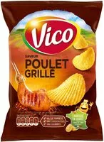 Mängden socker i Chips Saveur Poulet
