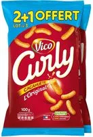 Mängden socker i Curly l'Original