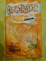 Mängden socker i Croustillants au fromage