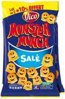 Mängden socker i Monster Munch - salé