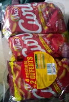 Mängden socker i Soufflés l'Original Curly Cacahuète 100g