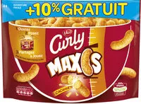 Mängden socker i Curly Cacahuète les Maxis (+10% gratuit)