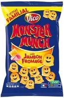Mängden socker i Monster Munch - goût jambon fromage