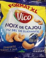 Mängden socker i Noix de cajou